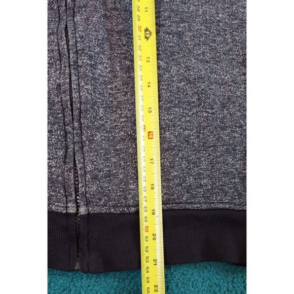 JME Collective Youth Jacket Full Zip Hoodie Coat Grey Black Youth Size Medium - Picture 6 of 7